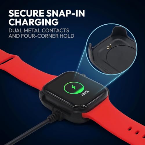 2Pcs Smart Watch Charger Intelligent Watch Magnetic Charger Dock Holder Stand USB Chargeable Charging Cable Adapter