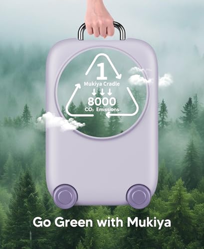 Mukiya PaktVault Traveling Fast Wireless Charging Station for iPhone Duo - color: Purple