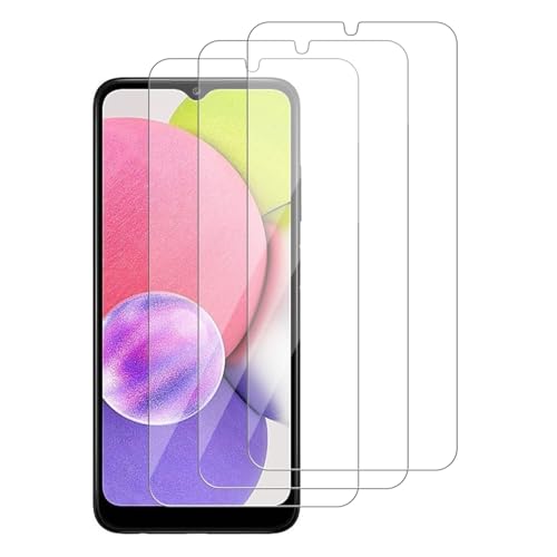 3 Pack for Samsung Galaxy A03s / A03 Core / A03 Tempered Glass Screen Protector, Scratch-Proof, Bubble-Free,HD Transparent, 9H Hardness,Bubble Free,Case Friendly - size: Galaxy A03s / A03 Core / A03