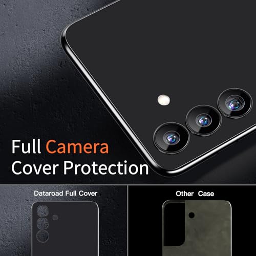 Dataroad Compatible with Samsung Galaxy S24 Slim Case,0.2mm Fit[Paper-Thin] Lightweight Case Transparent Finish PP Back Skin Cover Protection[Anti-Fingerprints&Yellowing],6.2Inch-Black - color: Black, size: for Samsung Galaxy S24 6.2inch
