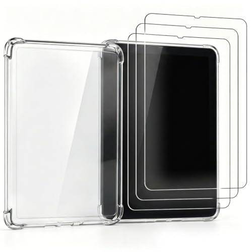 CoBak 6“ Clear Case with 3-Pack Anti-Glare Matte Screen Protectors - color: Matte-3 Pack+Case-1