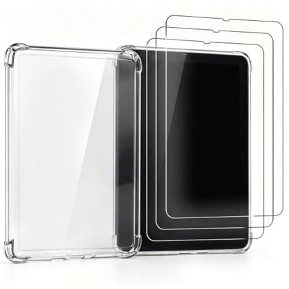 CoBak 6“ Clear Case with 3-Pack Anti-Glare Matte Screen Protectors - color: Matte-3 Pack+Case-1