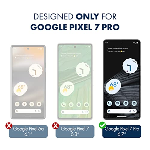 ArmorSuit 2 Pack for Google Pixel 7 Pro Anti-Glare Screen Protector [6.7-Inch] Case Friendly MilitaryShield Matte Film - Made in USA