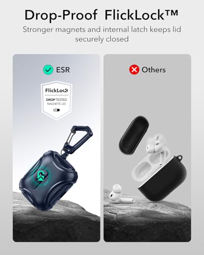 ESR for AirPods Pro 3 Case (2025), Compatible with MagSafe, Blue - color: Blue, size: AirPods Pro 3 Case