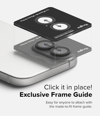 Ringke for iPhone 16/16 Plus Camera Lens Protector [2 Pack] - size: iPhone 16 / iPhone 16 Plus