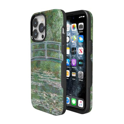 Casely iPhone 14 Pro Max Case | Monet's Bridge | The Met Museum | Bold Protective Design | Compatible with MagSafe - color: Monet's Bridge | The Met Museum