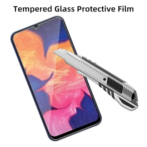 4 Pack Glass Screen Protector Compatible for Samsung Galaxy A10e 2019 /A102 SM-A102U [9H Hardness]-HD Screen Tempered Glass, Scratch Resistant,Easy Install [Case Friendly] - size: Galaxy A10e 2019
