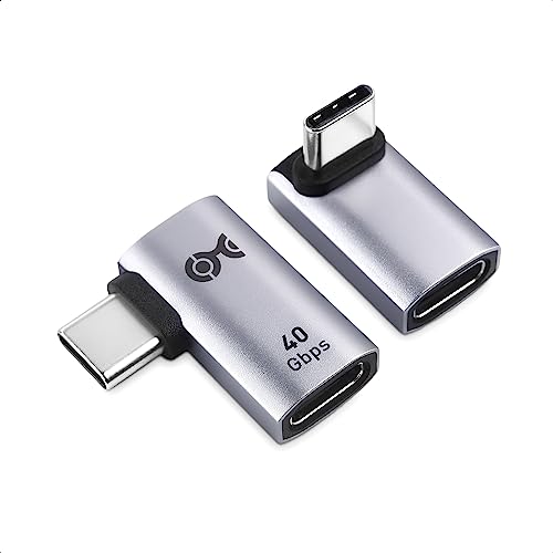 Cable Matters Combo-Pack 40Gbps Right Angle USB C Adapter Kit - style: Combo - Regular
