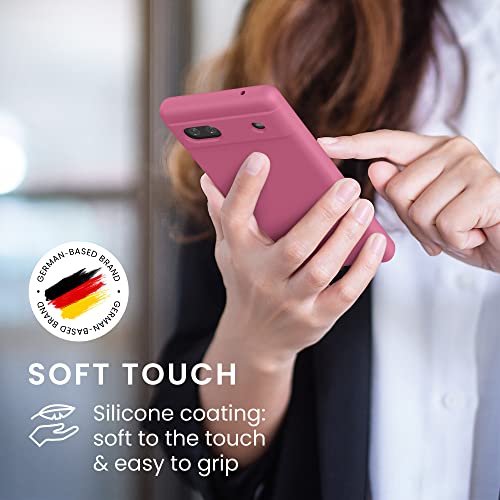 kwmobile Case Compatible with Google Pixel 6a Case - TPU Silicone Phone Cover with Soft Finish - Sweet Candy - color: Sweet Candy, size: Pixel 6a