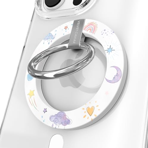 VELVET CAVIAR Compatible with MagSafe Phone Grip - Magnetic Ring Holder with Adjustable Stand - Removable MagSafe Accessories for iPhone 16, 15, 14, 13, 12 (Sweet Dreams) - color: Sweet Dreams