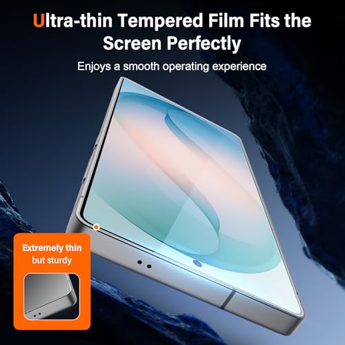 [2 Pack] Privacy Screen Protector for Samsung Galaxy S26 Ultra, Ultrasonic Fingerprint Support, Auto-Alignment Frame, Easiest to Installation, Scratch-Resistant, Bubble-Free - size: Galaxy S26 Ultra