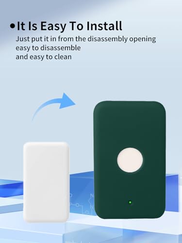 Compatible with Apple iPhone Air MagSafe Battery,UYRUREL Premium Silicone Shockproof Protection Ultra-Thin Design, Comfortable and Skin-Friendly,Green. - color: Green