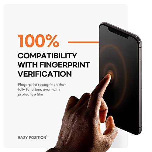 Screen Protector Film (3-Pack) for iPhone 14/13/ 13 Pro, [Matte] Anti Glare, Perfect Touch, Easy Installation with Guide tool