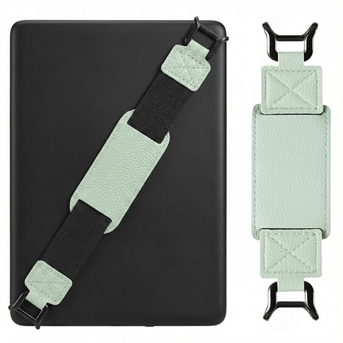 Secure Hand Strap for Kindle and Tablet High Elasticity Lightweight Finger Grip Holder for 6-8" Kindle Tablet E-Book Phone (B) - color: Style B