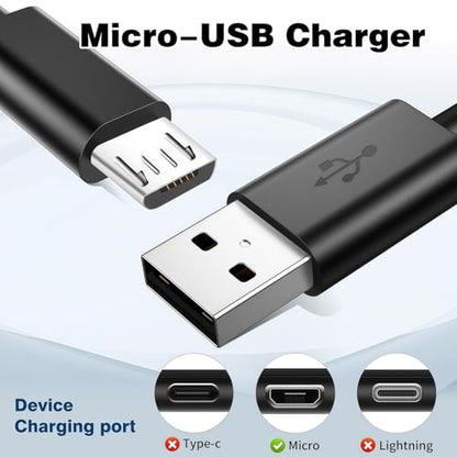 Micro USB Charger for Old Samsung S7 Edge 5V 1A USB Charging Block Micro-USB Cable 6FT Compatible Samsung Galaxy S7 Mini S6 Edge Plus S5 S4 S3 S2 S F Note 5 4 3 2 N7000 N7100 A7 A6 A6+ A5 A3 J7 J5 J3 - color: 2 × (5v1a black+micro usb cable)
