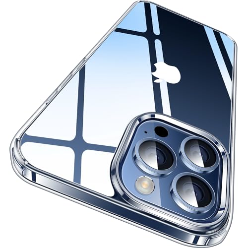 CASEKOO for iPhone 15 Pro Case, Crystal Clear, Never Yellow Technology | Military-Grade Protection, Transparent Slim Shockproof Cover, Women Men for iPhone 15 Pro Phone Case 6.1 inch - color: Clear, size: for iPhone 15 Pro 6.1