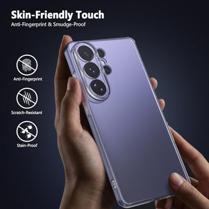 TENOC Phone Case for Samsung Galaxy S26 Ultra, Clear Case Shockproof Protective Bumper Slim Cover - color: Clear, size: S26 Ultra