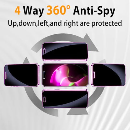 360 Degree Privacy Screen Protector for iPhone 16 Plus 6.7-Inch - size: iPhone 16 Plus