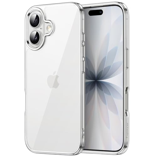 JETech Case for iPhone 17, Anti-Yellowing, Clear | Shockproof Protection, Scratch Resistant Hard PC Back, Durable Transparent TPU Bumper - color: Clear, size: iPhone 17