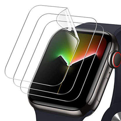JETech TPU Screen Protector for Apple Watch Series 9/8/7 45mm, 3-Pack - size: Apple Watch Series 9/8/7 45mm