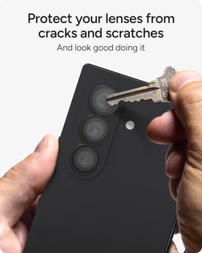 ZAGG Glass Elite Samsung Galaxy Z Fold8 Ultra Camera Lens Protector - color: Black, size: Samsung Galaxy Z Fold8 Ultra