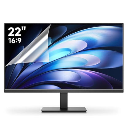 2 Pack 22 Inch 1920x1080P Anti Glare Computer Screen Cover, Eye Protection Anti Scratch Matte Anti Glare Film for All 22'' with 16:9 Aspect Ratio Computer Monitor - size: 22 Inch (Diagonal) - 16:9 Aspect Ratio
