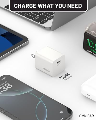 30W USB C Charger 2-Pack with 4FT Cable, GaN PD PPS Fast Charger - color: 2-Pack 30W w/ Cord