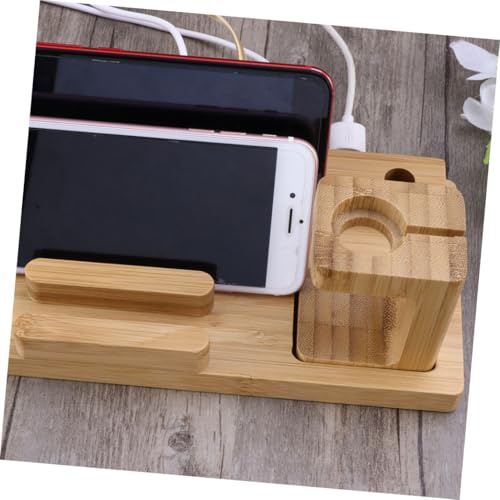 Gadpiparty Charging Station Stand Dock for Multi Functional Desk Holder with Cable Management for Home Office Use