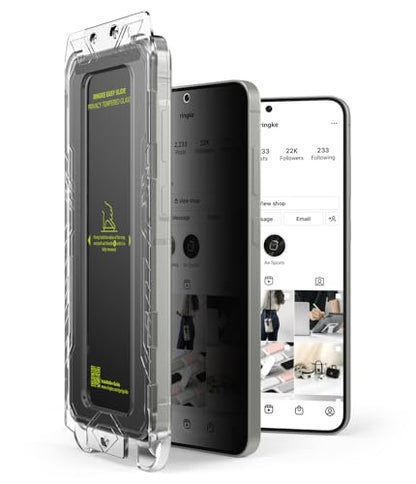 Ringke for Samsung Galaxy S25 Plus / S24 Plus Screen Protector [Privacy] - size: Galaxy S25 Plus / S24 Plus
