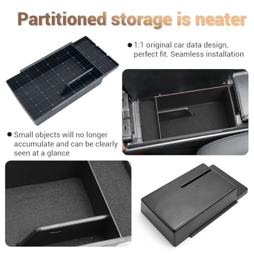 2025 2026 Toyota Crown Signia Center Console Tray for 2025 Toyota Crown Signia Accessories 2025 Crown Signia Console Organizer for 2025 Toyota Crown Signia XLE/Limited Console Organizer Crown Signia - size: 5) Crown Signia Arm Rest Tray