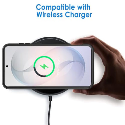 Battery Case for Galaxy S26 Plus,Upgraded 12000mAh High Capacity Rechargeable Portable Protective Extended Charger Case Wireless Charging Compatible with s26 plus (6.7 inch) Charging Case & Carplay - size: Galaxy S26 Plus