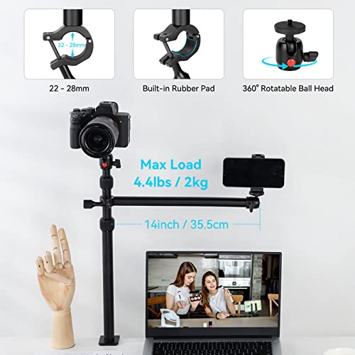 SMALLRIG Camera Desk Mount Table Stand, 13"-35.4" Adjustable Light Stand - style: Clamp 3992