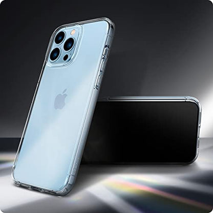 Spigen for iPhone 13 Pro Max Case, Ultra Hybrid [No Magnet Ring][Anti-Yellowing] - Crystal Clear - color: Crystal Clear, size: iPhone 13 Pro Max