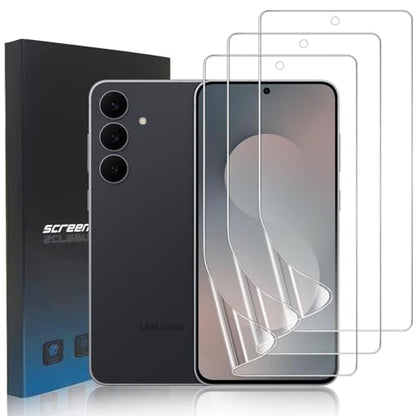 3 Pack Soft TPU Screen Protector for Samsung Galaxy S25 FE 6.7 inch - size: Samsung Galaxy S25 FE