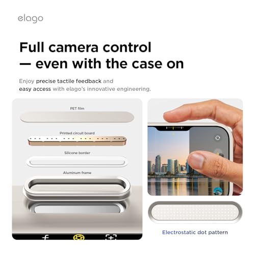 elago Premium Magnetic Silicone Case for iPhone 17 Stone | Compatible with MagSafe, Liquid Silicone Material, Protection, Shockproof, Slim Phone (Stone) - color: Stone, size: iPhone 17