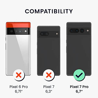 kwmobile Case Compatible with Google Pixel 7 Pro Case - TPU Silicone Phone Cover with Soft Finish - Coconut Swirl - color: Coconut Swirl, size: Pixel 7 Pro