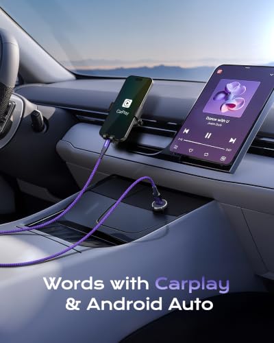 USB to USB C Cable Fast Charging [2 Pack 3FT], USB A to USB C Cable for Car - color: Purple, size: 3FT, style: USB A to USB C