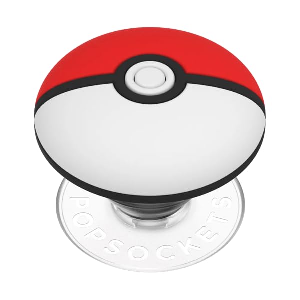 PopSockets Adhesive Phone Grip, Holder- Pokeball - color: Pokeball, style: Adhesive