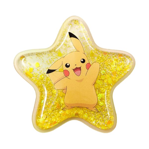 PopSockets Adhesive Phone Grip, Holder- Star Pikachu - color: Star Pikachu, style: Adhesive