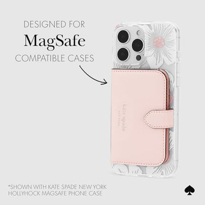 kate spade new york Morgan Magnetic Card Holder/Wallet - Chalk Pink - color: Morgan - Chalk Pink