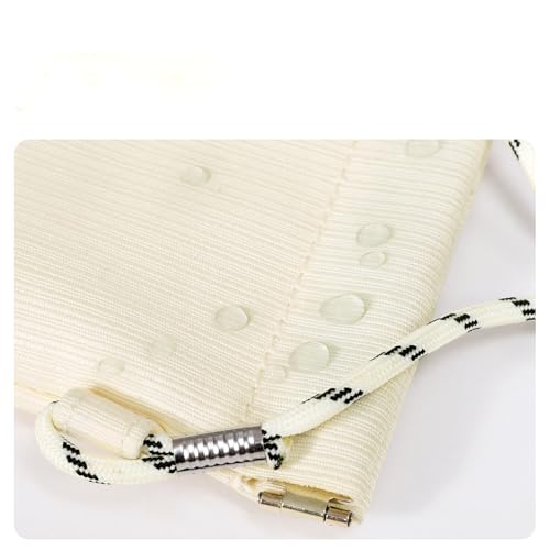 Waterproof Phone Pouch - Touchscreen Compatible Crossbody Bag for Swimming, Rain & Outdoor Activities (White) - color: White
