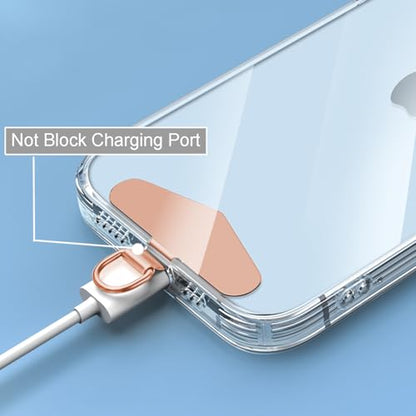 TENOC Metal Phone Tether Tab, 2Pcs, Rose Gold - color: Rose Gold