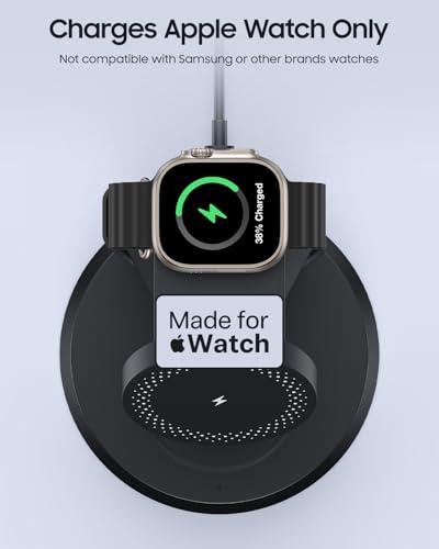 Meifigno 25W Fast 3 in 1 Charging Station for iPhone Duo/18 Pro Max