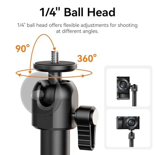 ULANZI ZJ02 Camera Desk Mount Stand Overhead Magic Articulating Arm