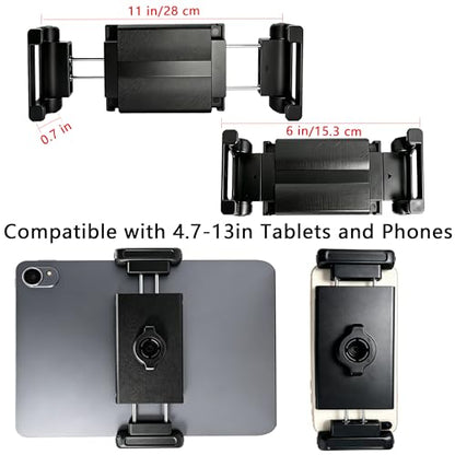 Tablet Holder for Car, Heavy Duty Drill Base iPad Dash Mount