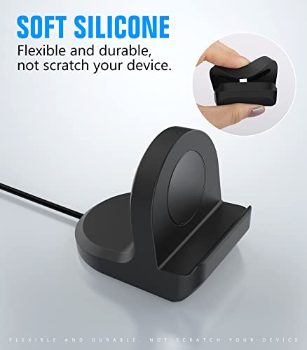 MoKo 2 Pack Charger Stand for Samsung Galaxy Watch 9/8/7/6/5/Ultra 2/1