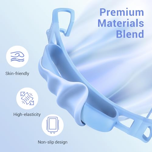 CoBak Secure Hand Strap for Ebook Reader, Lightweight, Elastic, Blue - color: Bondi Blue