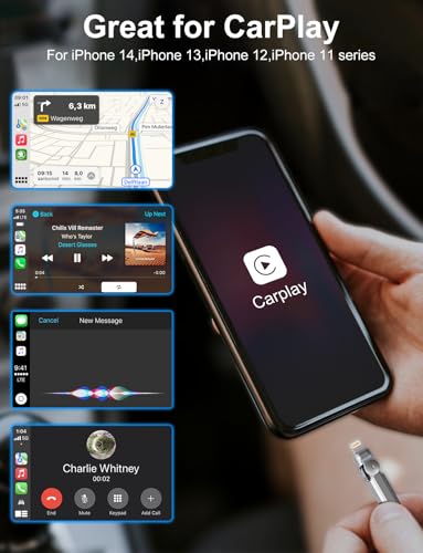 90 Degree USB C to Lightning Cable with 180°Swivel Connector 6.6FT [MFi,3A,Carplay,Data] Rotating iPhone Charger Fast Charging Right Angle Lightning Cable for Apple Carplay iPhone 14 13 12 11 X iPad