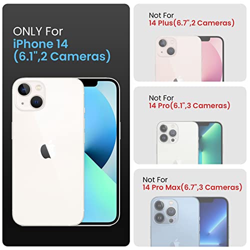 FireNova Designed for iPhone 14 Case, 6.1", White - color: White, size: Iphone 14
