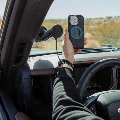 Quad Lock Heavy Duty Windshield/Dash Suction Phone Car Mount